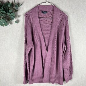 Belle by Belldini > Mauve Cardigan Large
